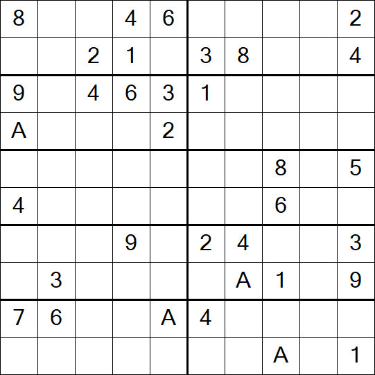 Sudoku 10x10 - Difficile