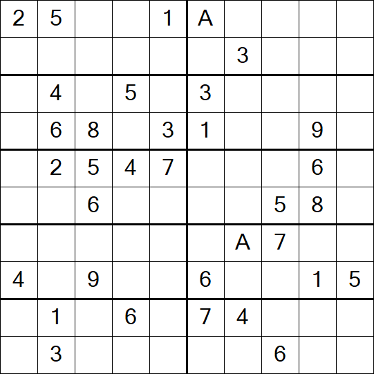 Sudoku 10x10 - Difficile