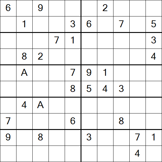 Sudoku 10x10 - Difficile