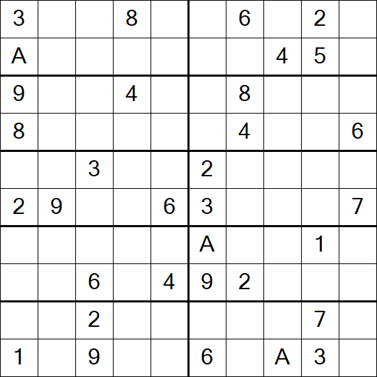 Sudoku 10x10 - Difficile