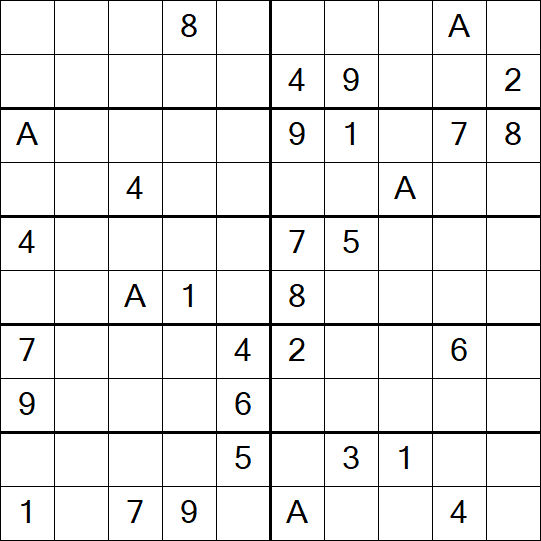 Sudoku 10x10 - Difícil