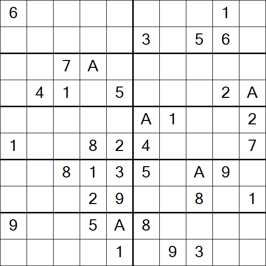 Sudoku 10x10 - Difícil