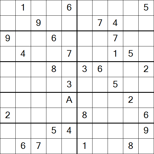 Sudoku 10x10 - Difficile