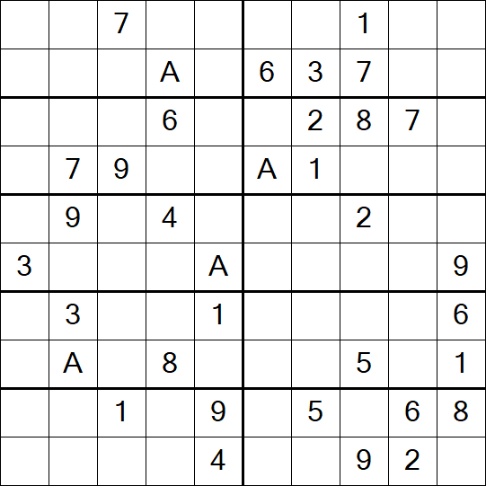 Sudoku 10x10 - Difficile