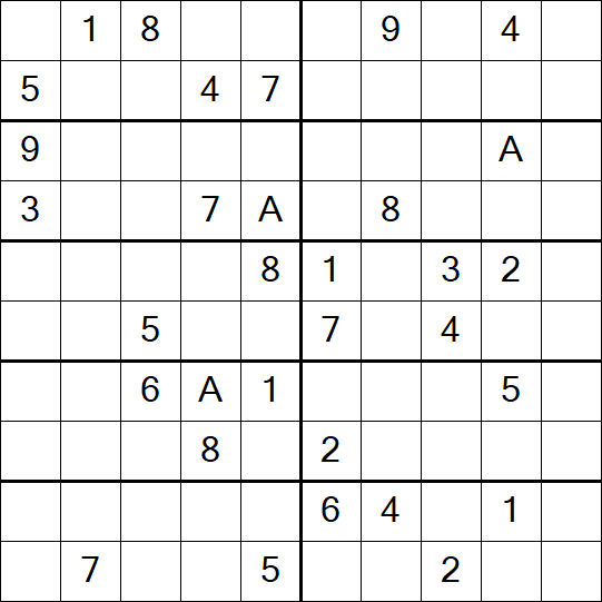 Sudoku 10x10 - Difficile