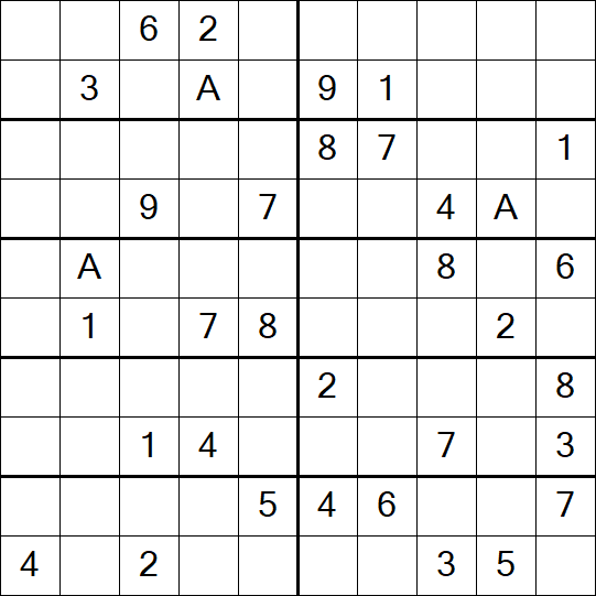 Sudoku 10x10 - Difficile