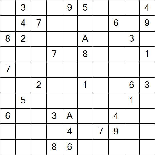 Sudoku 10x10 - Difficile