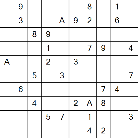 Sudoku 10x10 - Difficile