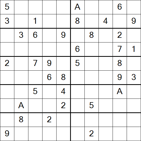 Sudoku 10x10 - Difficile
