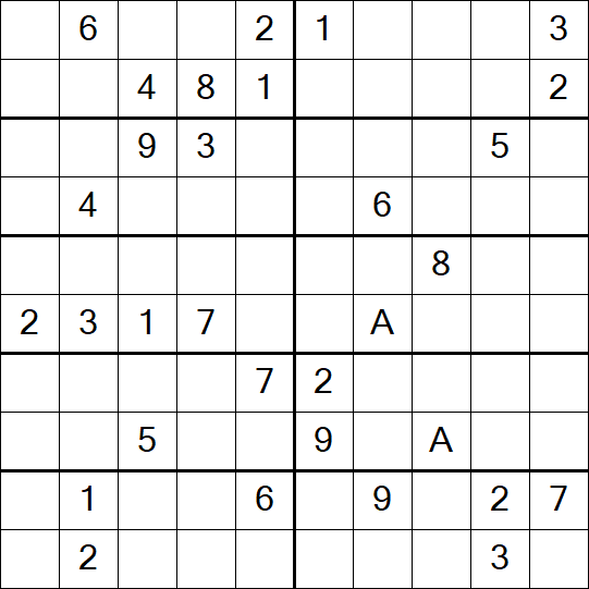 Sudoku 10x10 - Difficile