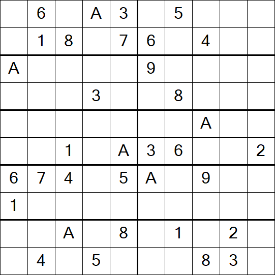 Sudoku 10x10 - Difficile