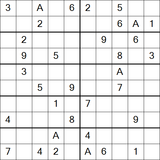 Sudoku 10x10 - Difficile