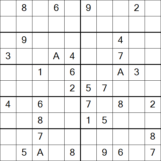 Sudoku 10x10 - Difficile