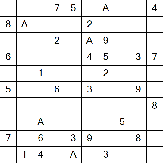 Sudoku 10x10 - Difficile