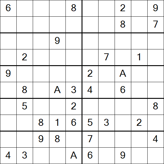 Sudoku 10x10 - Difficile