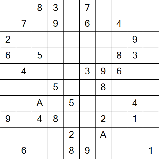 Sudoku 10x10 - Difficile