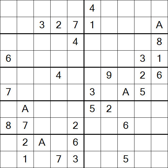 Sudoku 10x10 - Difficile