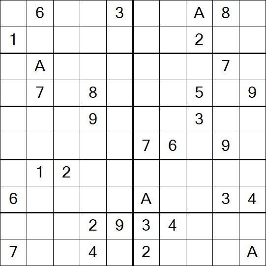Sudoku 10x10 - Difficile