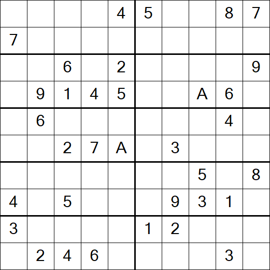 Sudoku 10x10 - Difficile