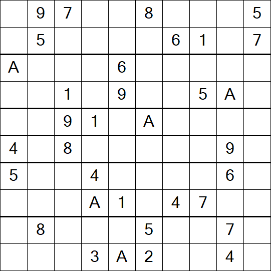Sudoku 10x10 - Difficile