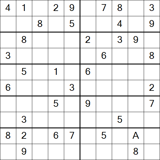 Sudoku 10x10 - Difficile
