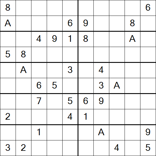Sudoku 10x10 - Difficile