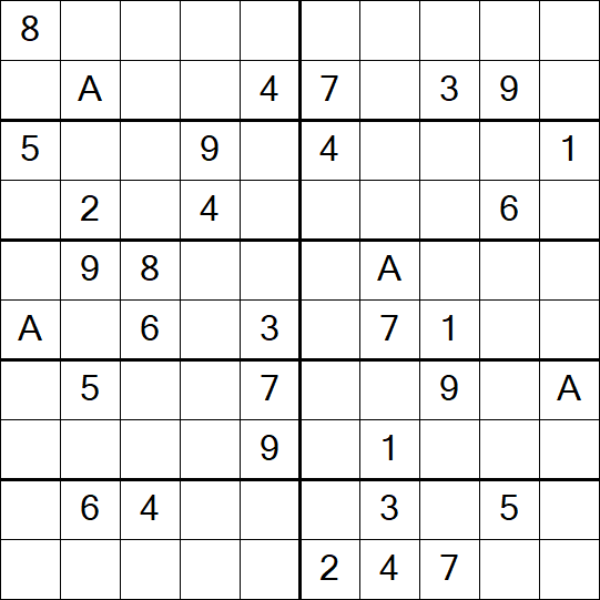 Sudoku 10x10 - Difficile