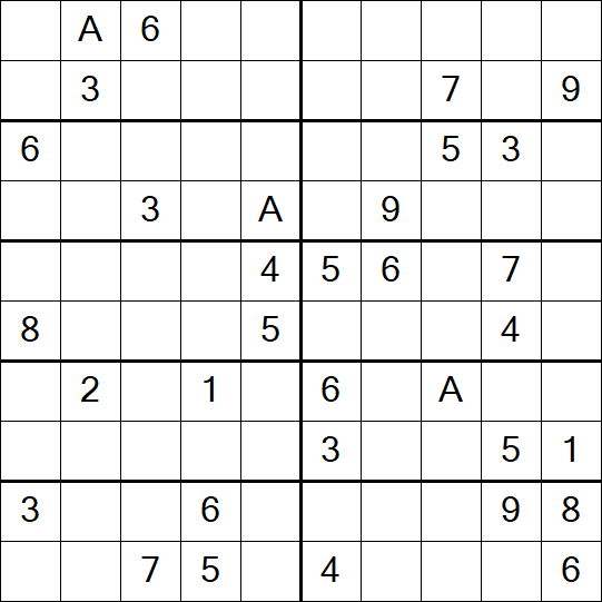 Sudoku 10x10 - Difficile