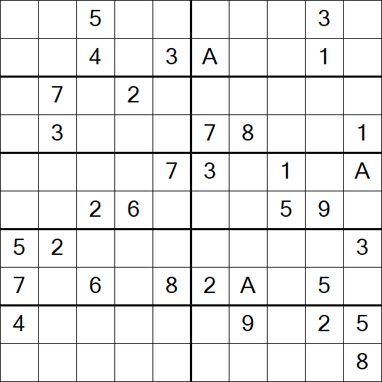 Sudoku 10x10 - Difficile