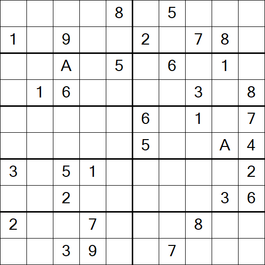 Sudoku 10x10 - Difficile