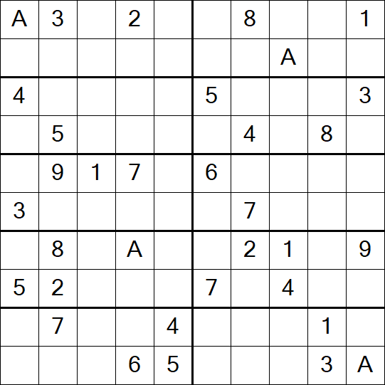 Sudoku 10x10 - Difficile