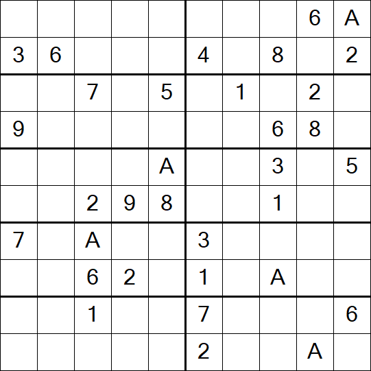 Sudoku 10x10 - Difficile