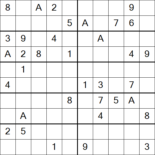 Sudoku 10x10 - Difficile
