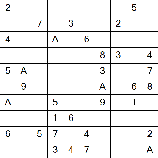 Sudoku 10x10 - Difficile