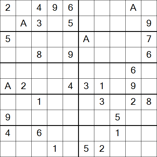 Sudoku 10x10 - Difficile