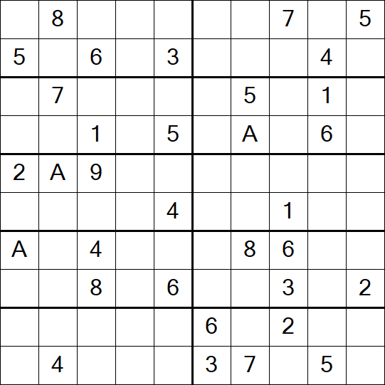 Sudoku 10x10 - Difficile