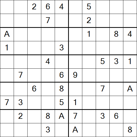 Sudoku 10x10 - Difficile