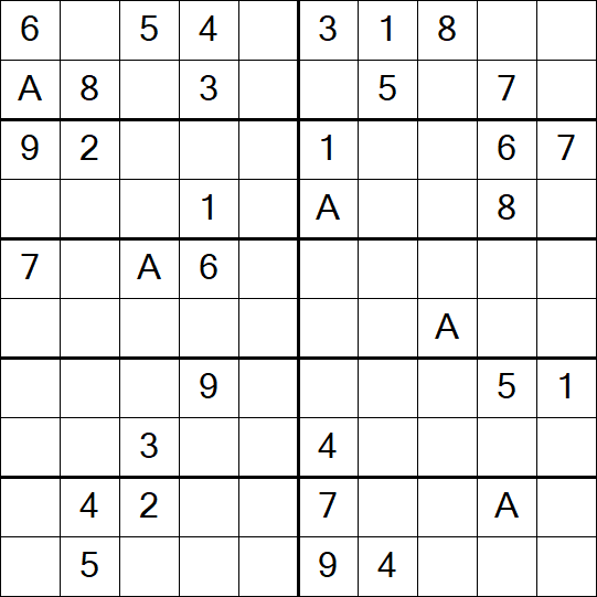 Sudoku 10x10 - Difficile