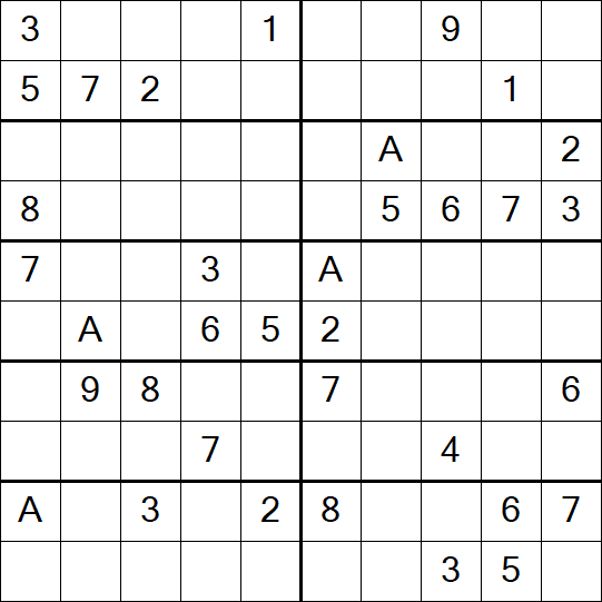 Sudoku 10x10 - Difficile