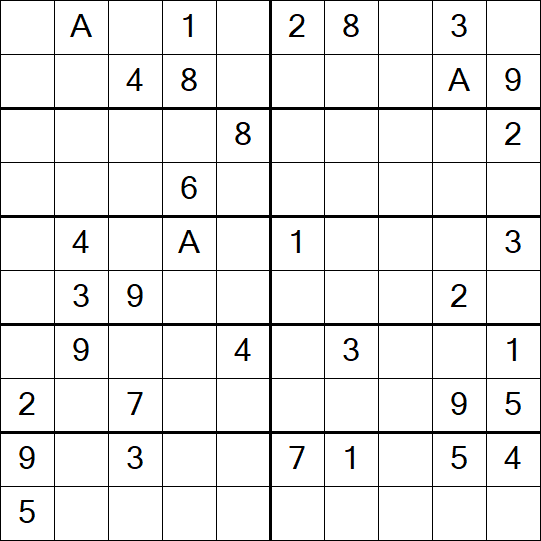 Sudoku 10x10 - Difficile