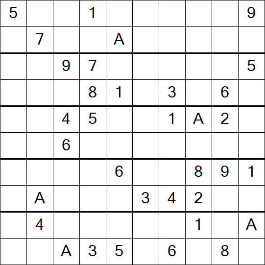 Sudoku 10x10 - Difficile