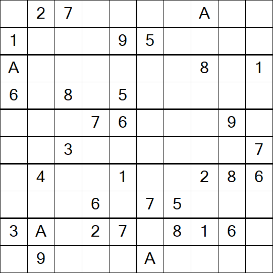 Sudoku 10x10 - Difficile