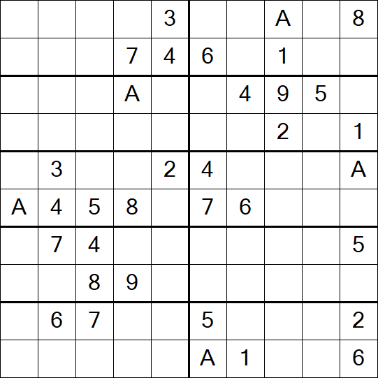 Sudoku 10x10 - Difficile