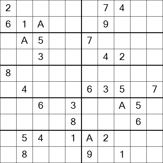 Sudoku 10x10 - Difícil