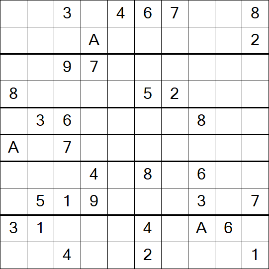 Sudoku 10x10 - Difficile