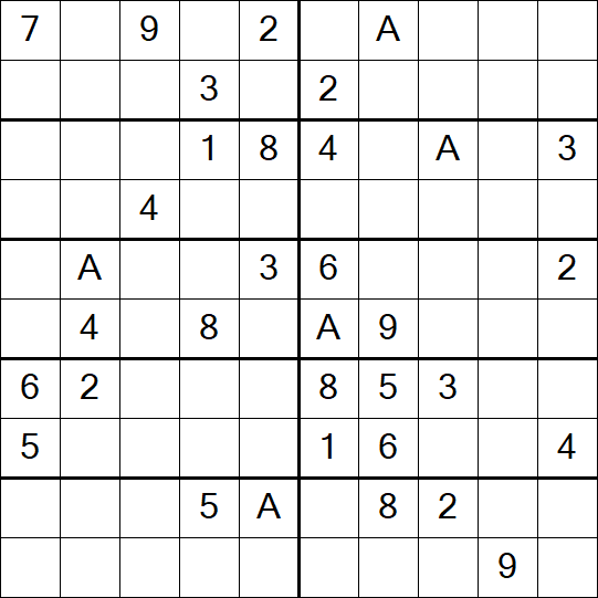 Sudoku 10x10 - Difficile