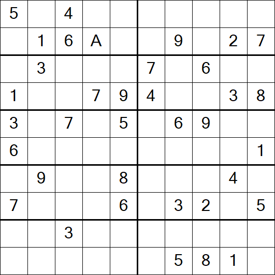 Sudoku 10x10 - Difficile