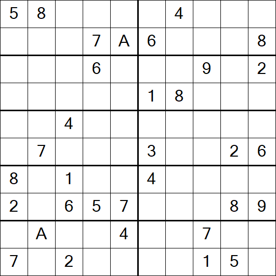 Sudoku 10x10 - Difficile