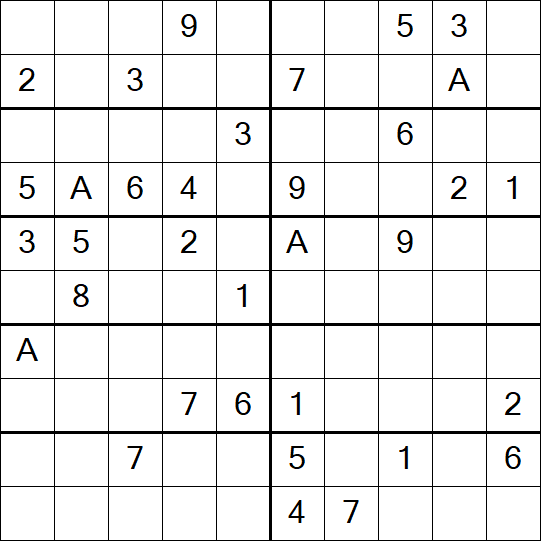 Sudoku 10x10 - Difícil