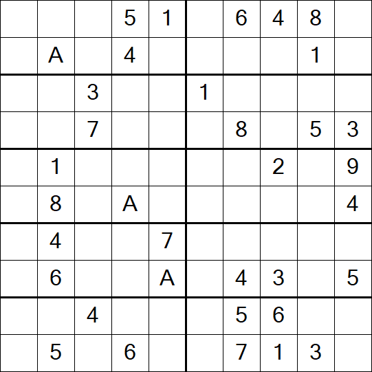 Sudoku 10x10 - Hard